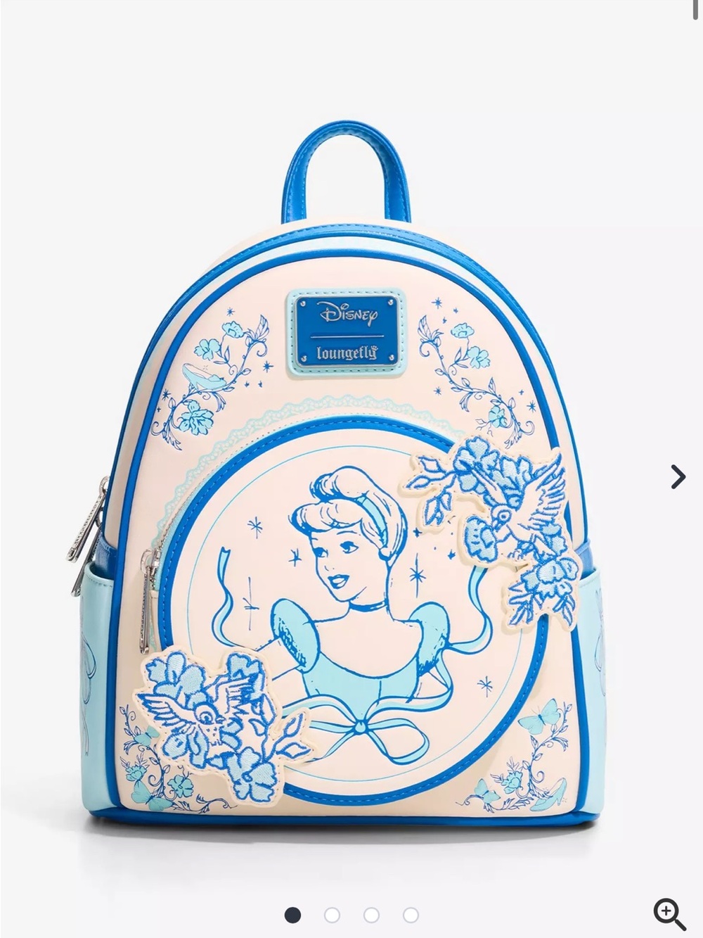 Loungefly Disney Cinderella Tonal Portrait Mini Backpack - BoxLunch Exclusive